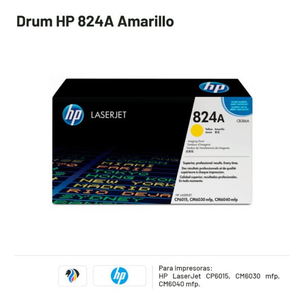 Drum HP 824A Amarillo