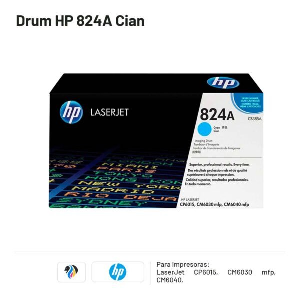 Drum HP 824A Cian