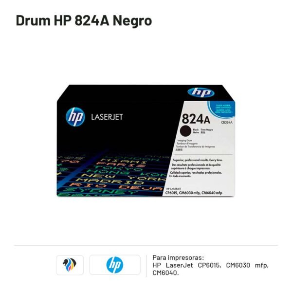 Drum HP 824A Negro