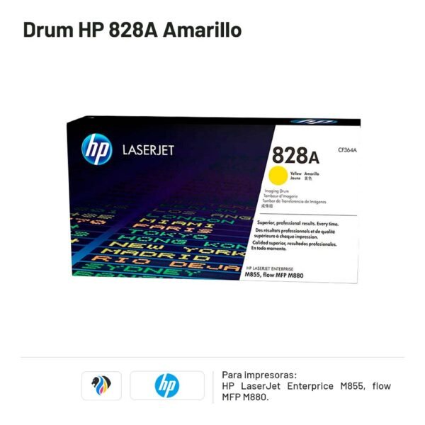 Drum HP 828A Amarillo
