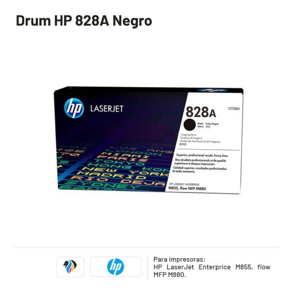Drum HP 828A Negro
