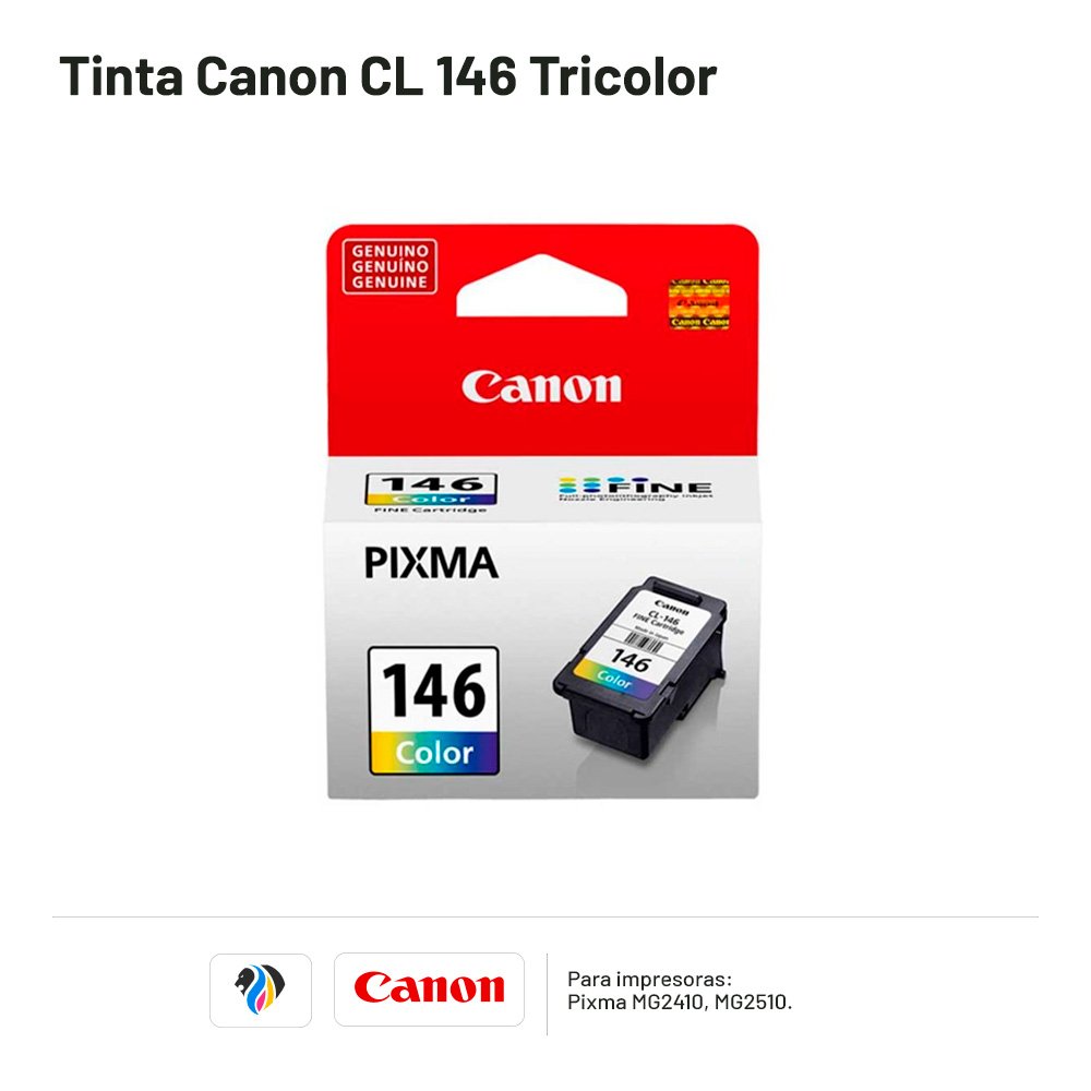 TINTA CANON CL 146 TRICOLOR