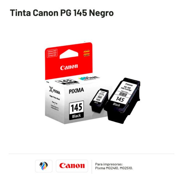 TINTA CANON PG 145 NEGRO