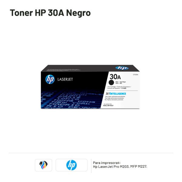 TONER HP 30A Negro