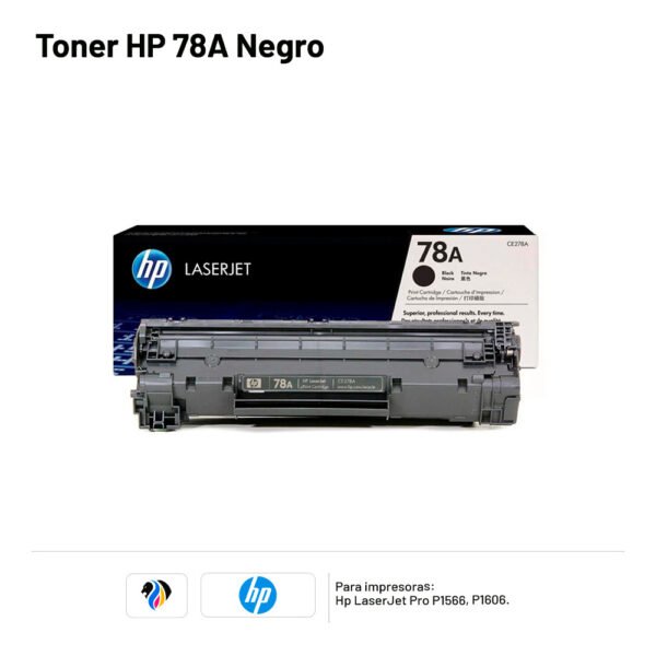 TONER HP 78A Negro