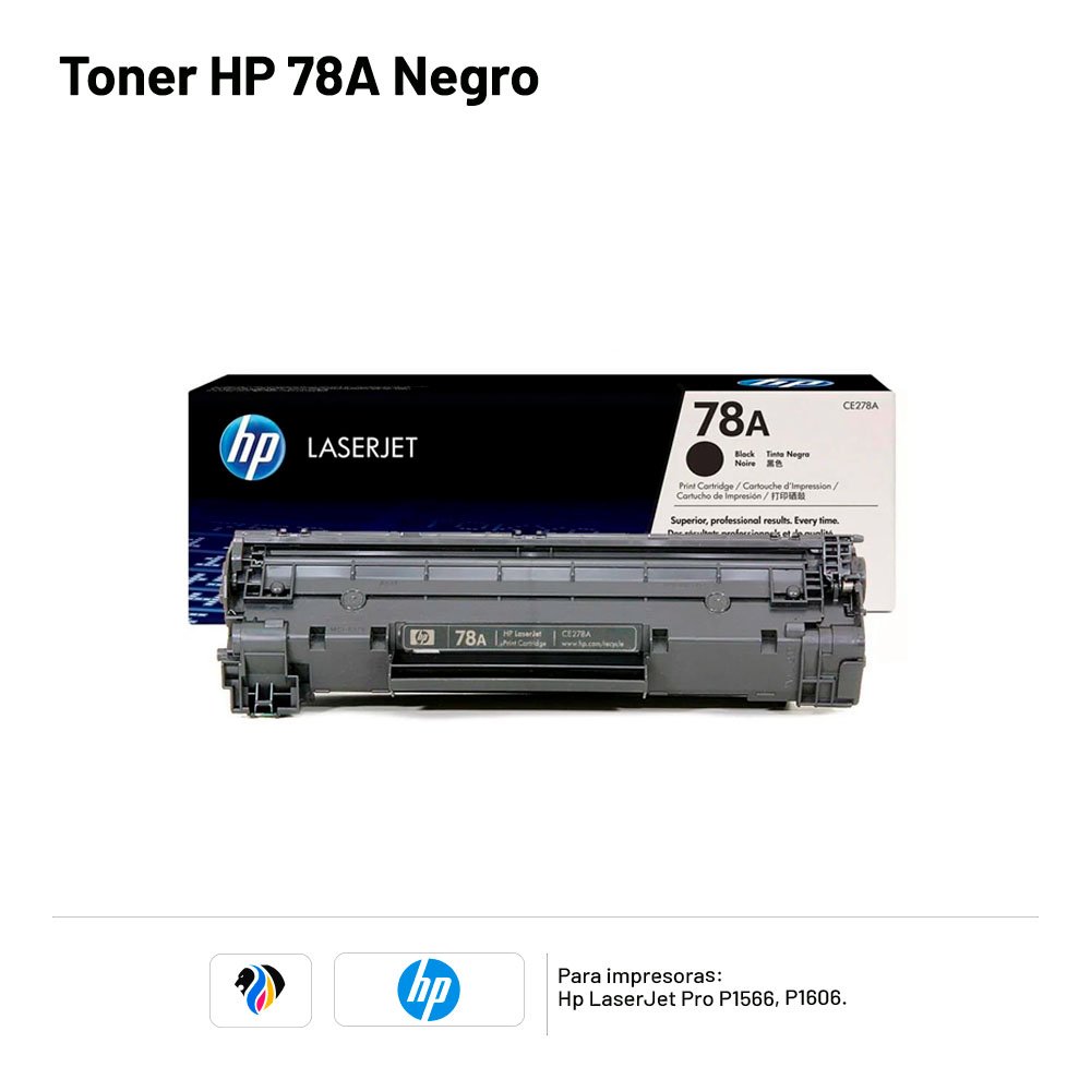 TONER HP 78A Negro