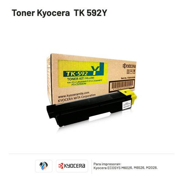 TONER KYOCERA TK 592Y