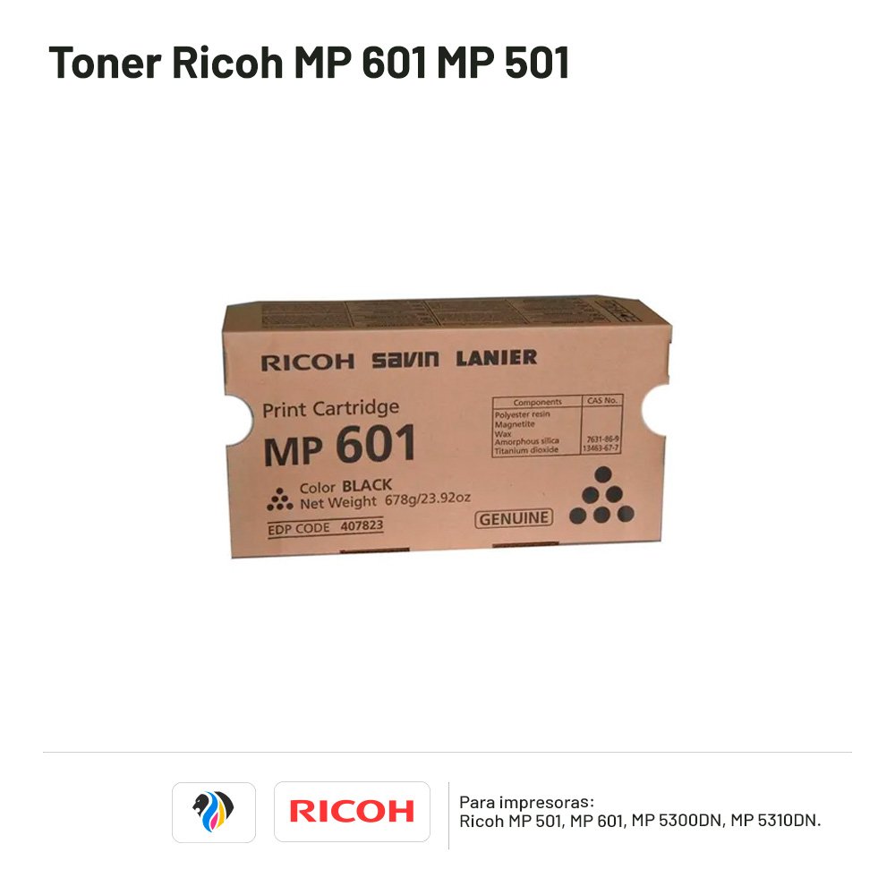 TONER RICOH MP 601 MP 501