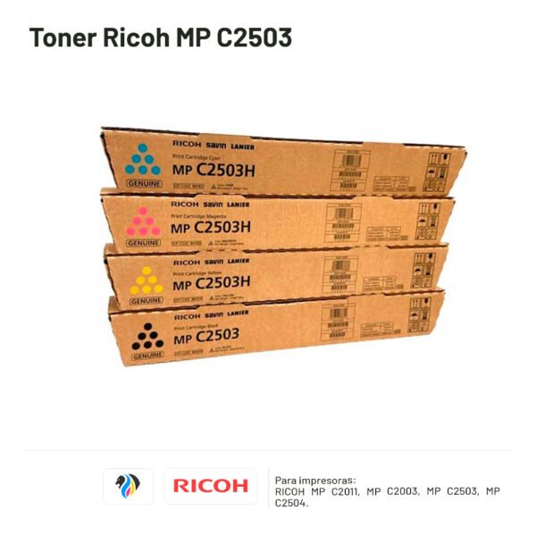 TONER RICOH MPC2503