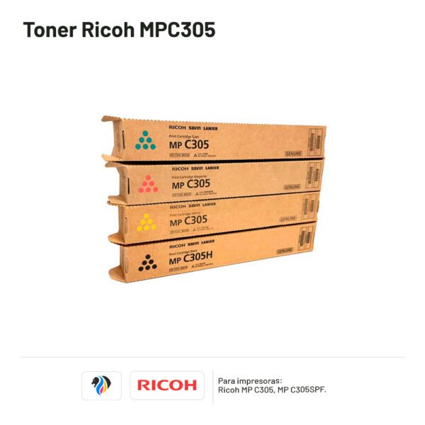 TONER RICOH MPC305