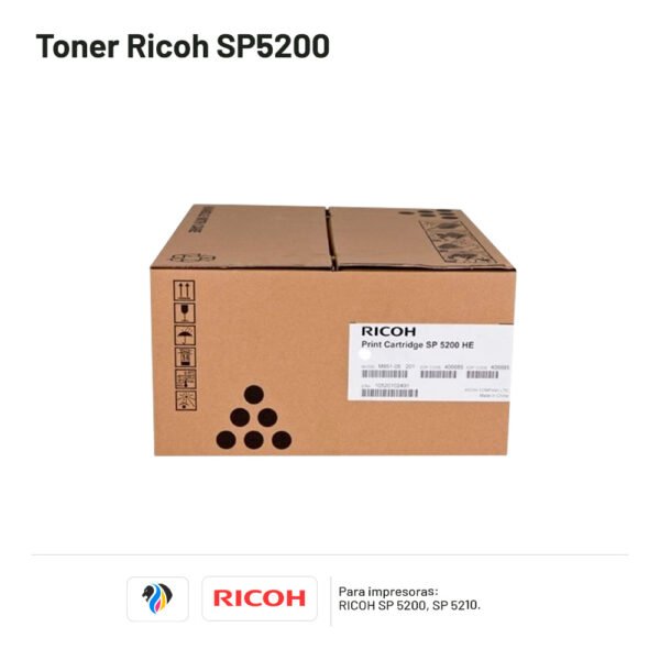 TONER RICOH PARA SP5200