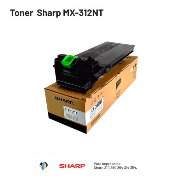 TONER SHARP MX-312NT