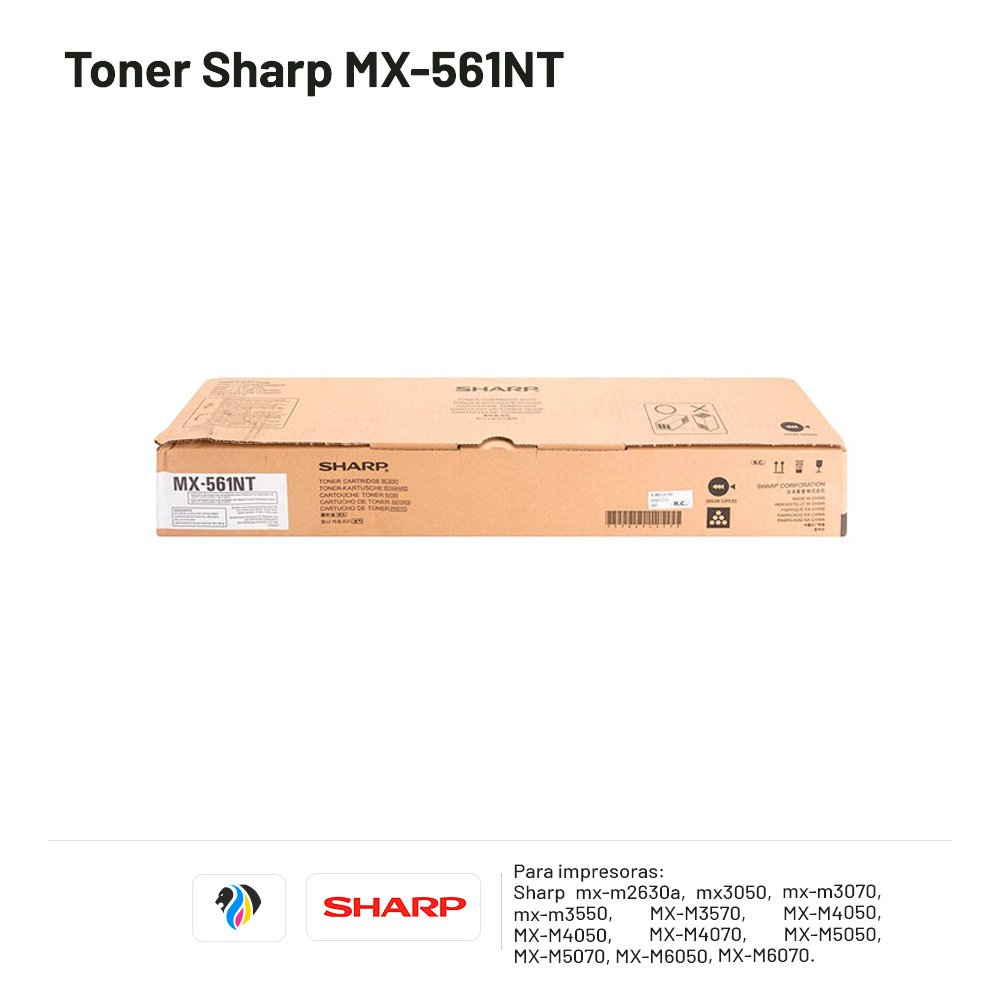 TONER SHARP MX-561NT