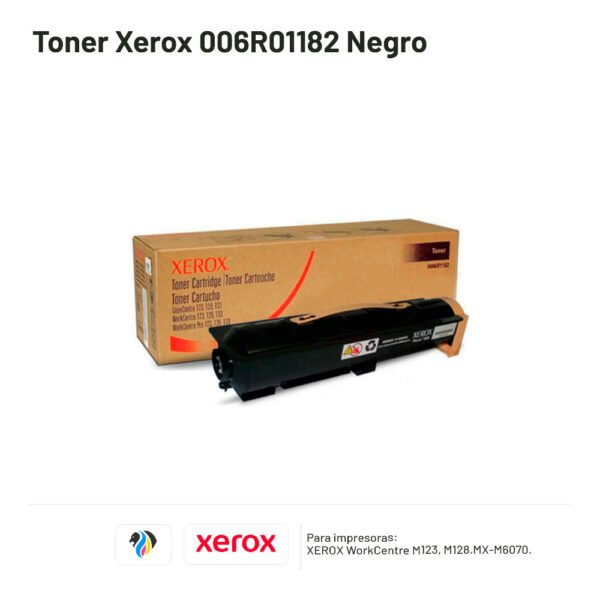 TONER XEROX 006R01182 NEGRO