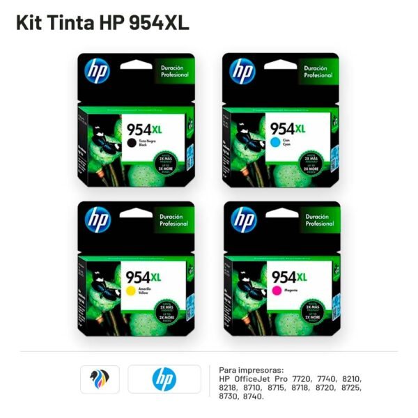 KIT TINTA HP 954XL