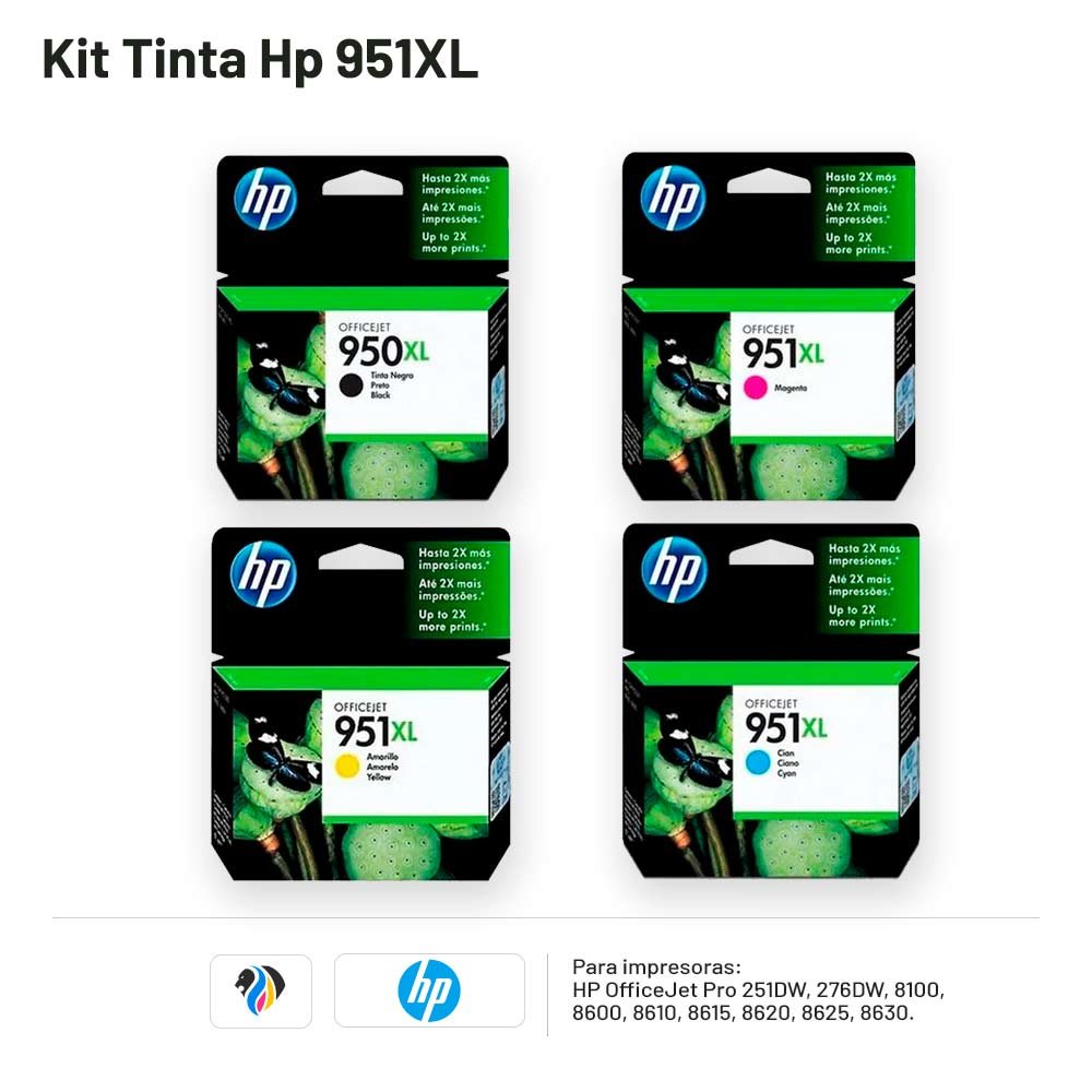 KIT TINTA HP 951XL