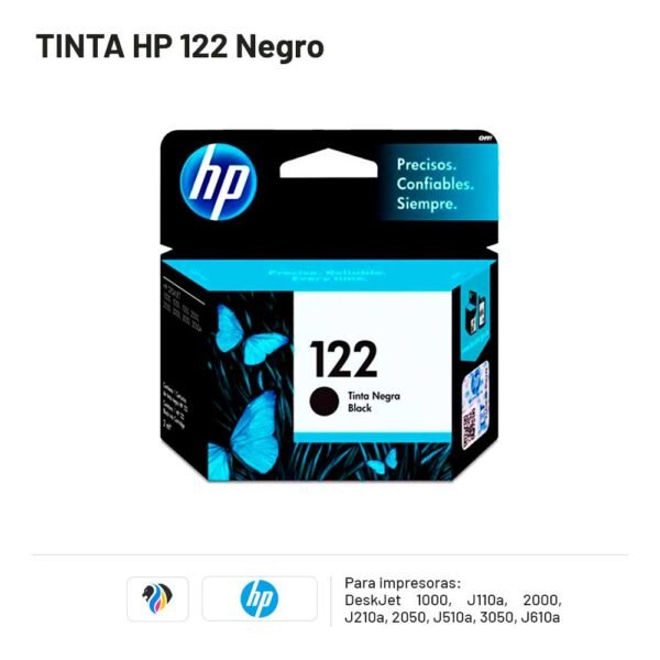 TINTA HP 122 Negro
