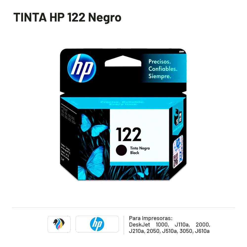 TINTA HP 122 Negro