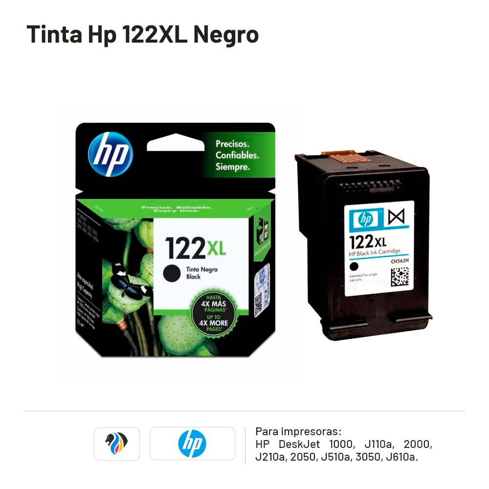 TINTA HP 122XL Negro
