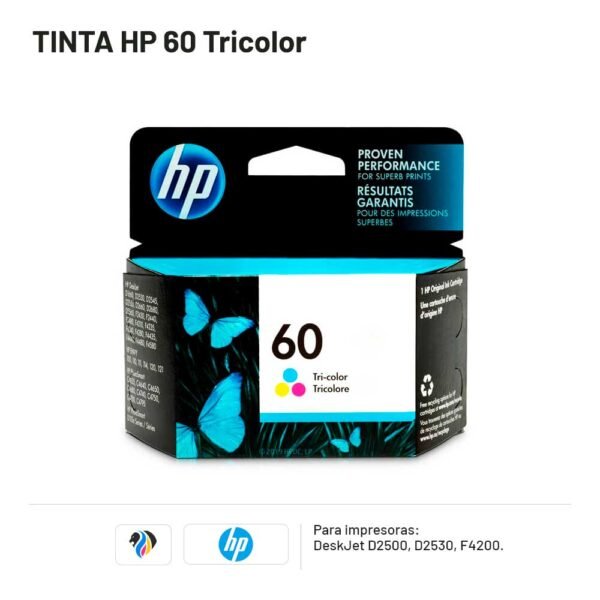 TINTA HP 60 Tricolor
