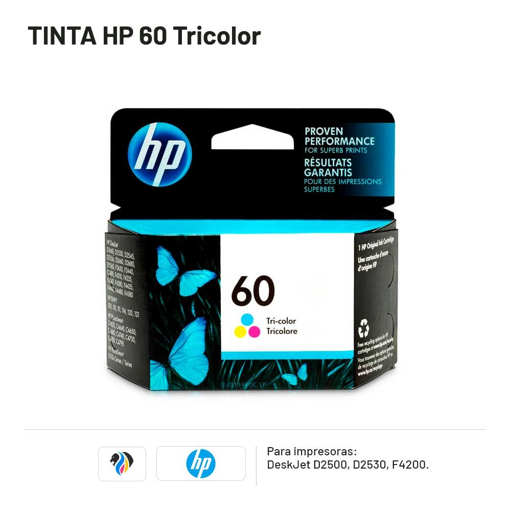 TINTA HP 60 Tricolor