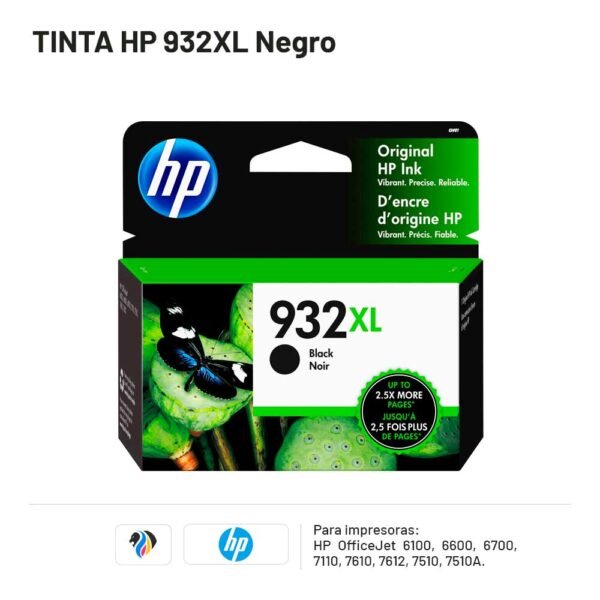 TINTA HP 932XL Negro