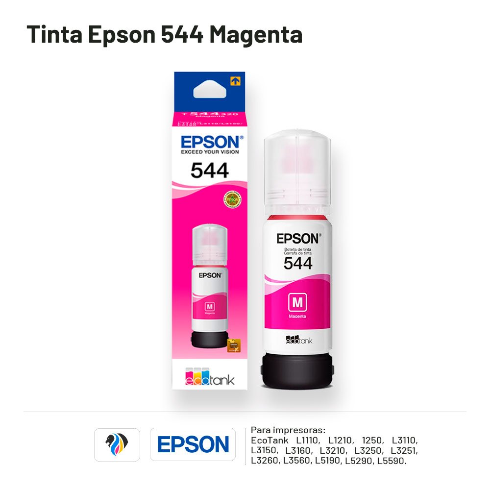 TINTA EPSON 544 MAGENTA