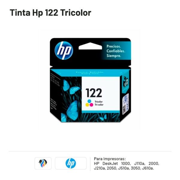 Tinta Hp 122 Tricolor