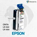 Cinta EPSON LX 350 300 Original S015631 para impresora matricial JPG