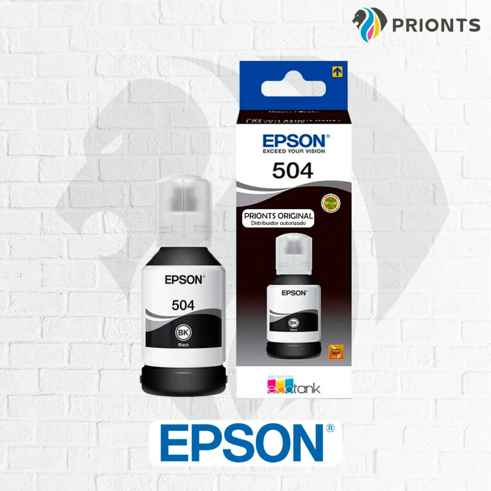 TINTA EPSON 504 NEGRO