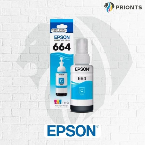 TINTA EPSON 664 CIAN