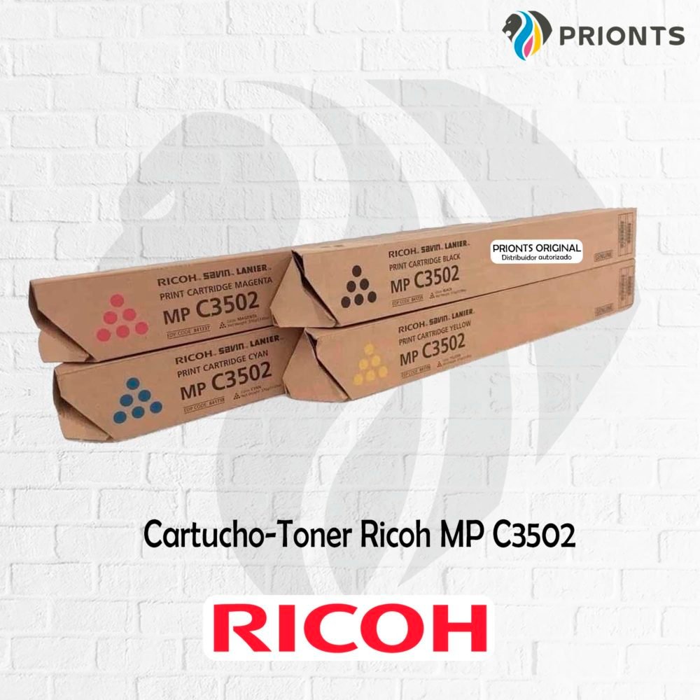TONER RICOH MPC3502 PARA 3502 3002