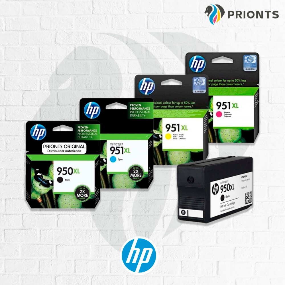 KIT TINTA HP 951XL 8610 8100 8600