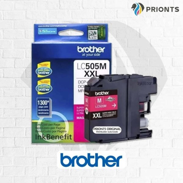 TINTA BROTHER 505 XXL MAGENTA PARA DCP-J100, DCP-J105, MDC-J200