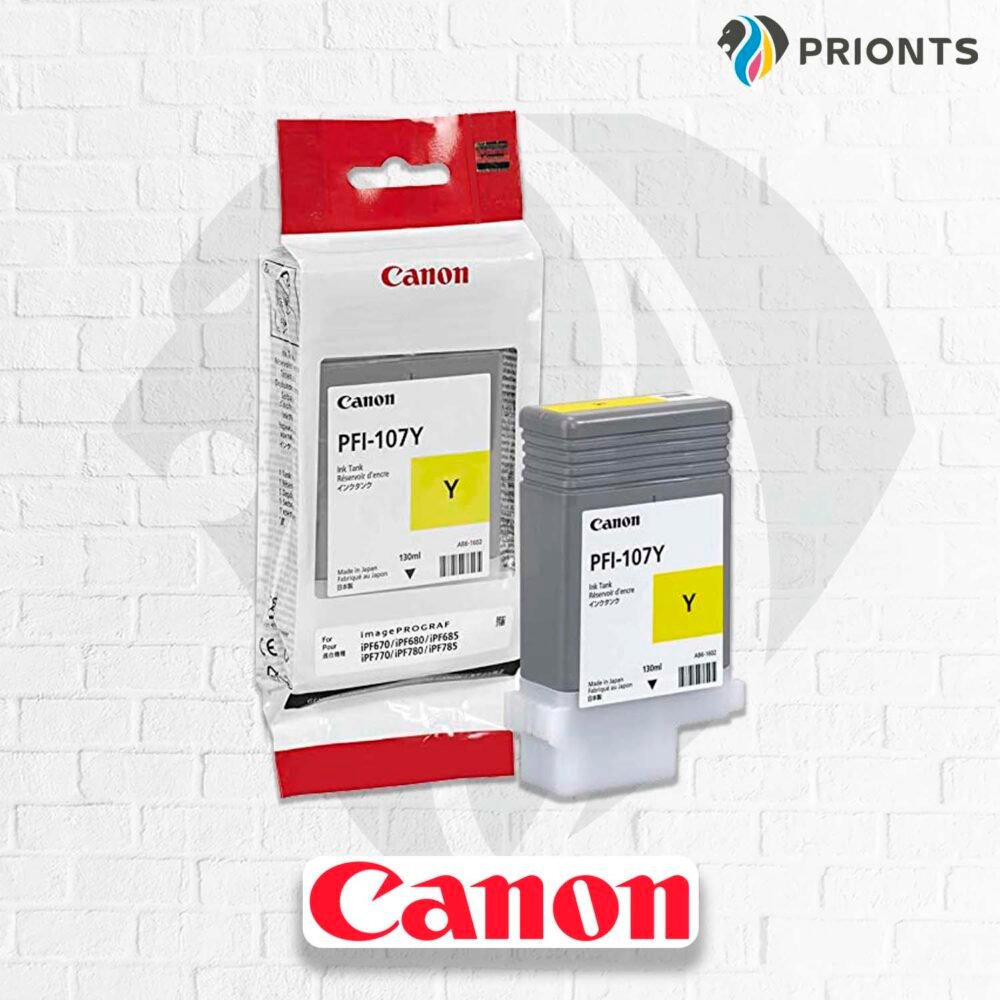 TINTA CANON PFI 107Y AMARILLO
