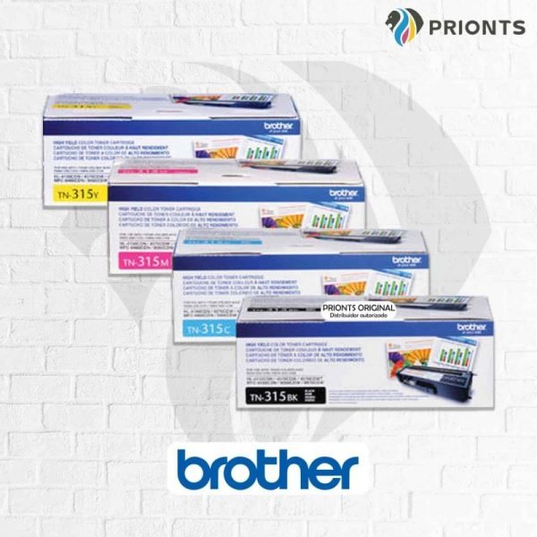 KIT TONER BROTHER TN 315 PARA 4150 4570 4570 9460