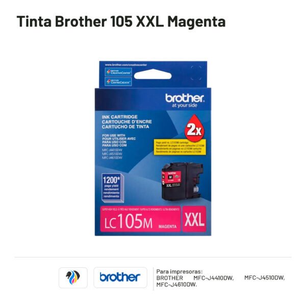 TINTA BROTHER 105 XXL
