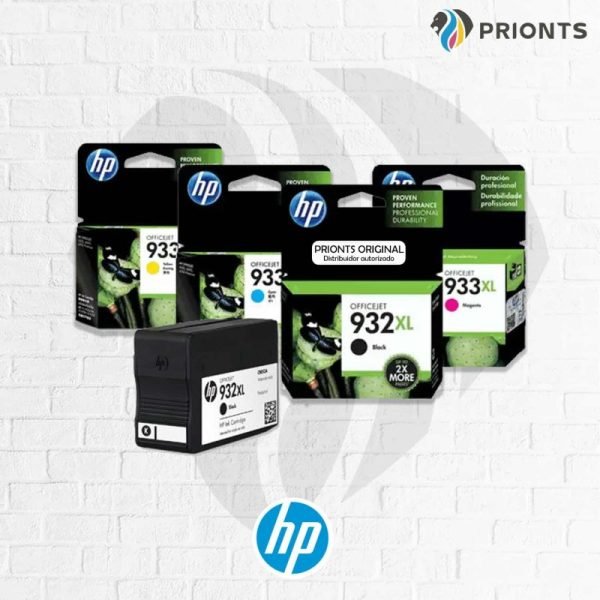 KIT TINTA HP 933XL 7612 7610 7110