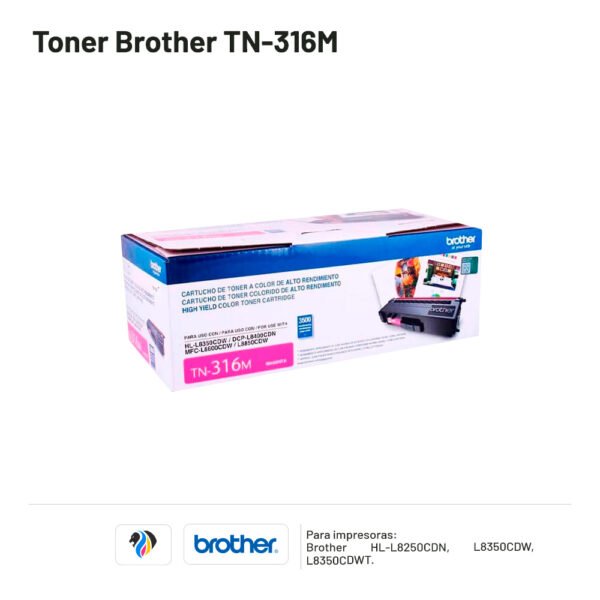 TONER BROTHER 316 MAGENTA