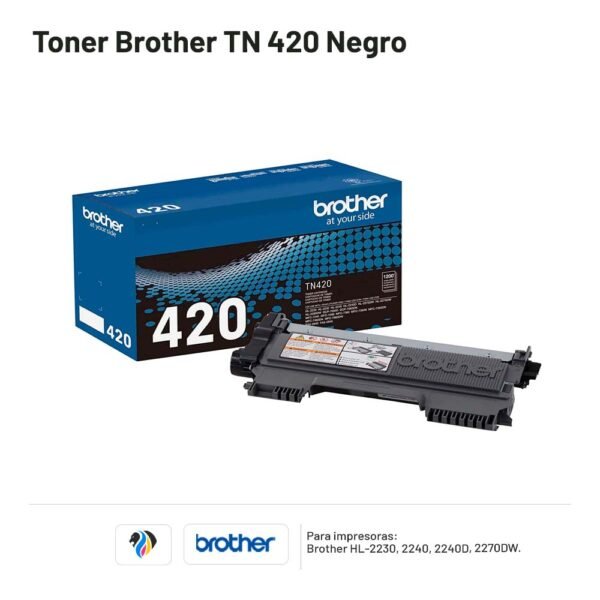 TONER BROTHER TN 420 NEGRO