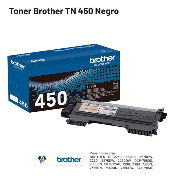 TONER BROTHER TN 450 Negro