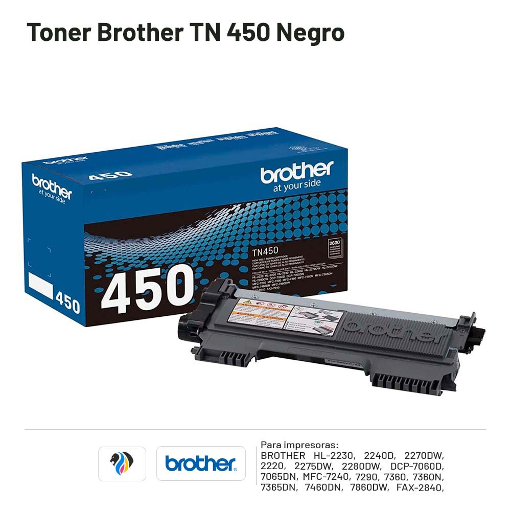 TONER BROTHER TN 450 Negro