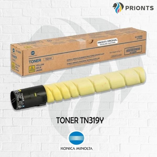 Tóner Konica Minolta TN-319Y para impresora Konica Minolta 360 220 280
