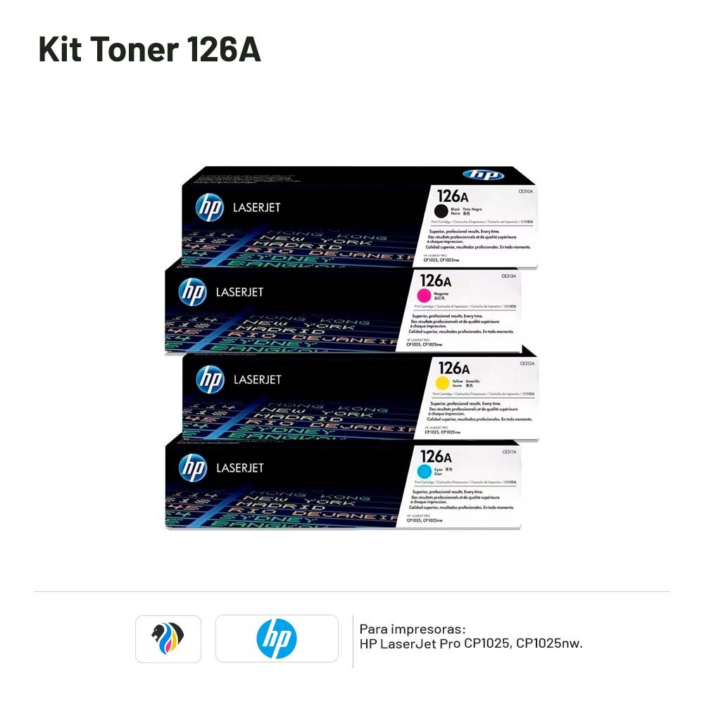 KIT TONER HP 126A
