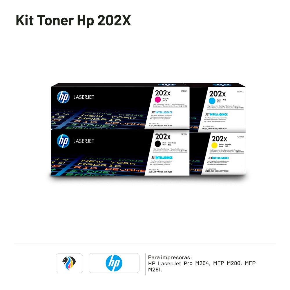KIT TONER HP 202X