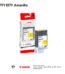 TINTA CANON PFI 107Y AMARILLO