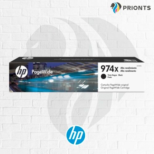Tinta HP 974X (L0S08AL) NEGRO para impr. 352/377 | Prionts Original ®-  Suministros para impresoras