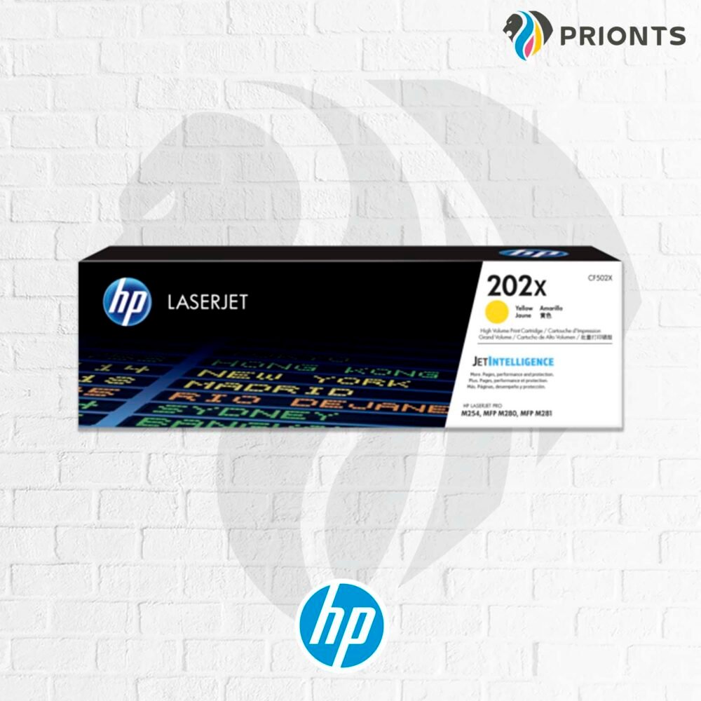 TONER HP 202X AMARILLO