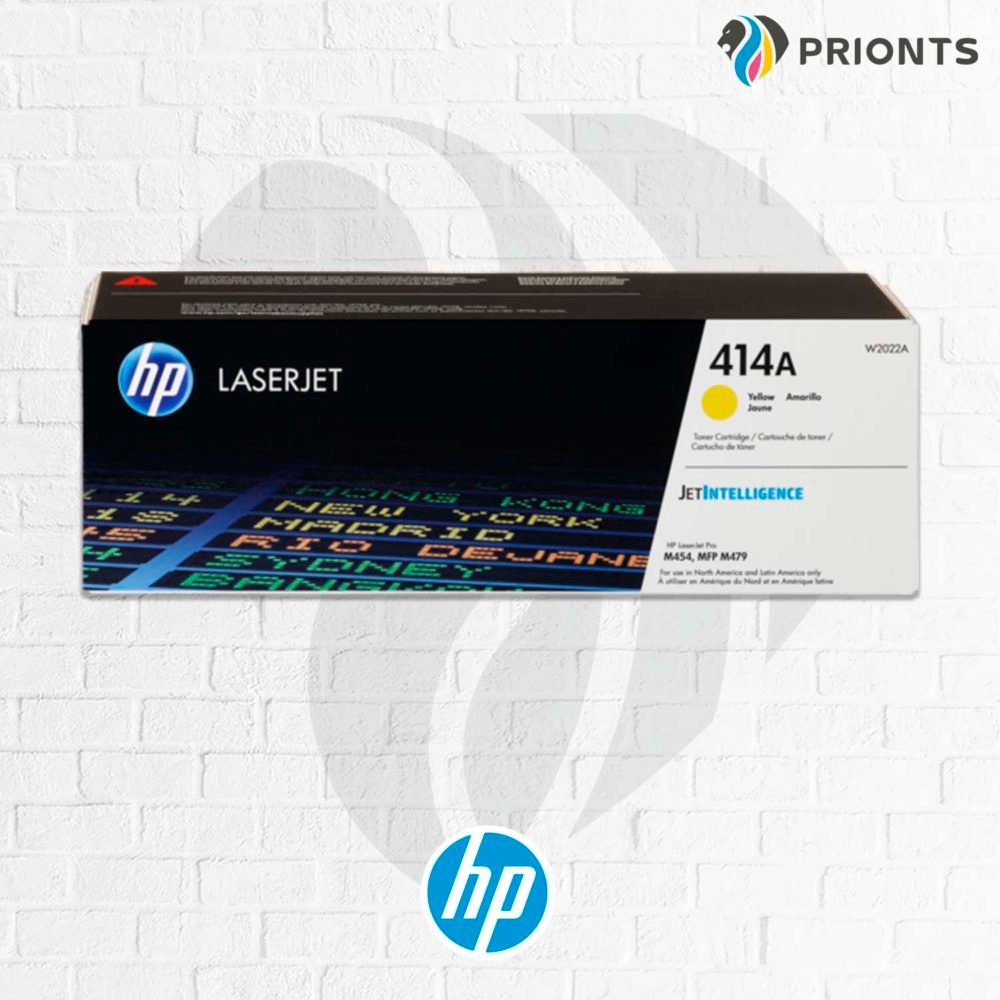 Toner Hp 414A Amarillo para HP M454 M479