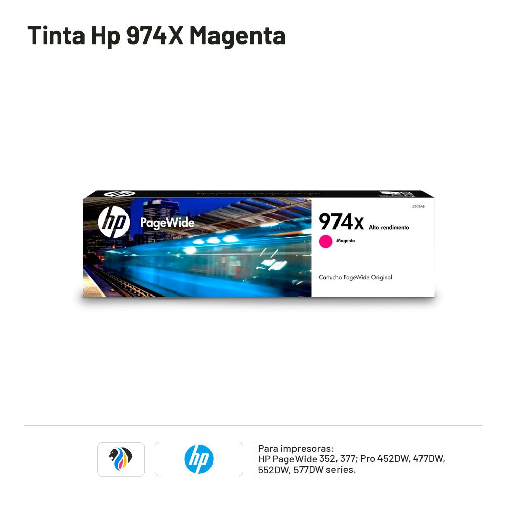TINTA HP 974X MAGENTA
